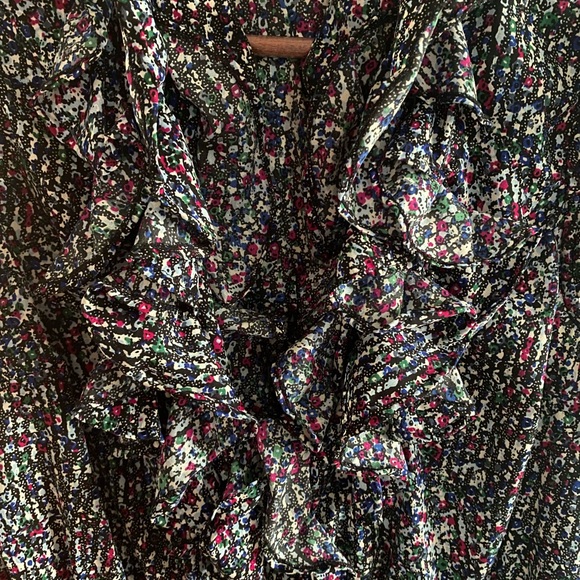 Floral blouse with ruffles - Picture 5 of 6